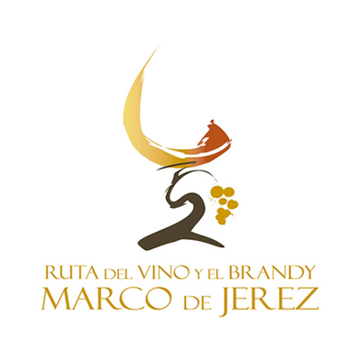 Logotipo Ruta del Vino y el Brandy marco de Jerez