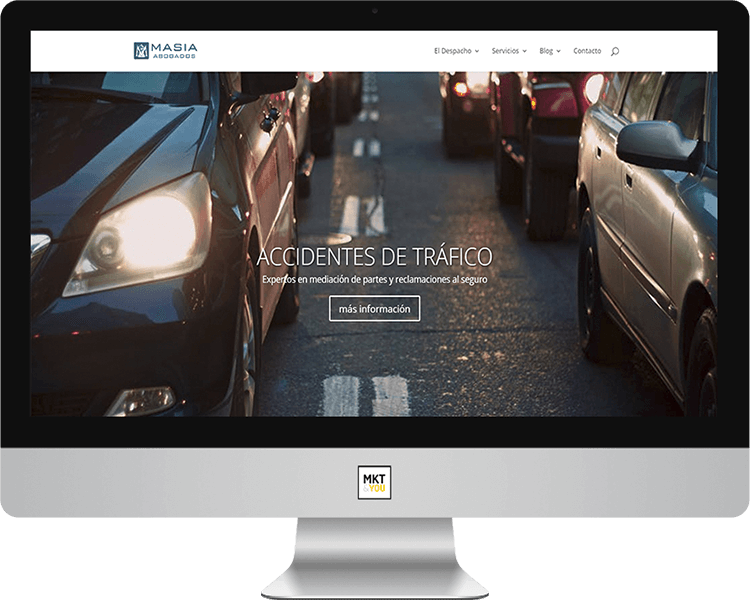 Web Masiá Abogados Página web Masiá Abogados