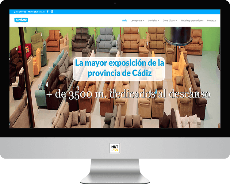 Página web Túmbate