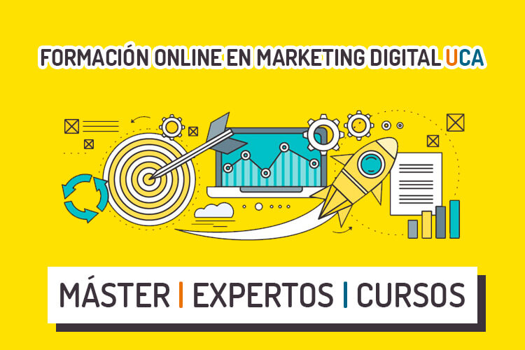 MÃ¡ster y cursos online de marketing digital UCA imagen destacada