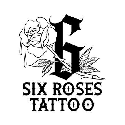 Logotipo Six Roses Tattoo